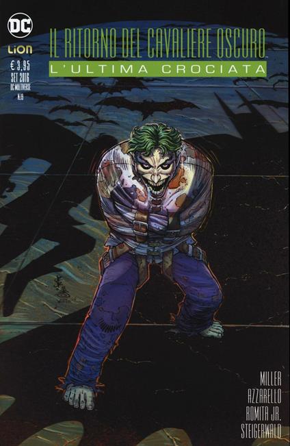 L' ultima crociata. Batman. Il cavaliere oscuro. Prequel - Frank Miller,Brian Azzarello - copertina