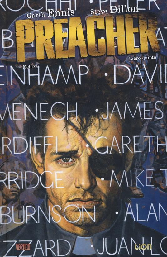 Preacher deluxe. Vol. 5 - Garth Ennis,Steve Dillon - copertina