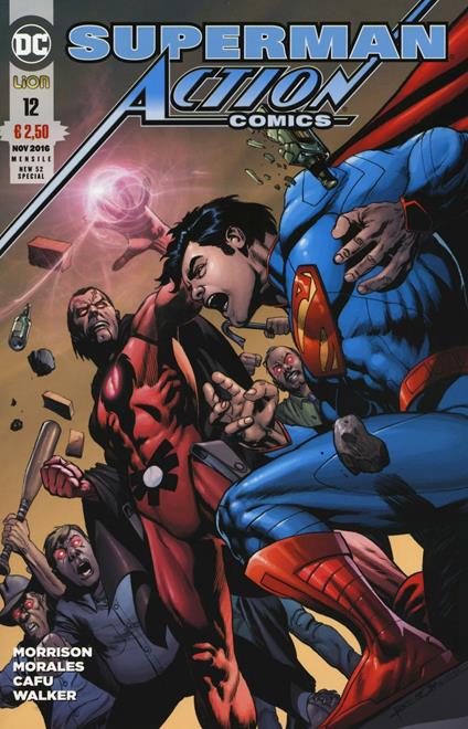 Superman. Action comics. Vol. 12 - Grant Morrison,Rags Morales - copertina
