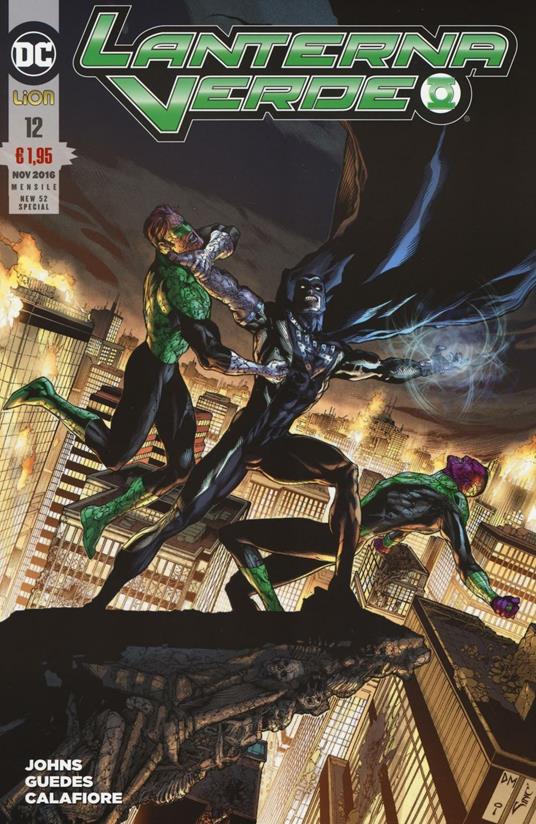 Lanterna verde. Vol. 12 - Geoff Johns,Renato Guedes - copertina