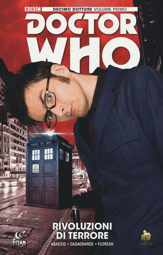 Doctor Who. Decimo dottore. Vol. 1: Rivoluzioni di terrore. - Nick Abadzis - copertina