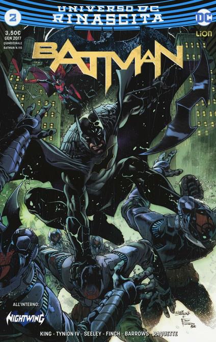 Rinascita. Batman. Vol. 2 - copertina