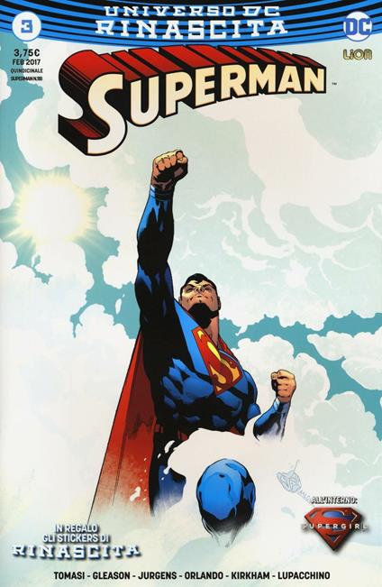 Rinascita. Superman. Vol. 3 - copertina