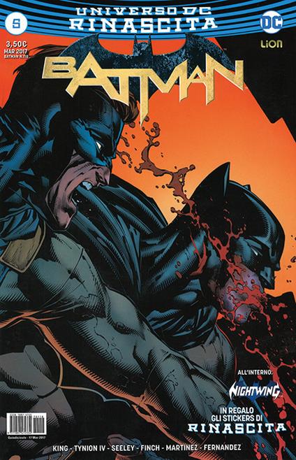 Rinascita. Batman. Vol. 5 - copertina