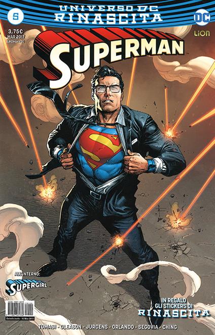 Rinascita. Superman. Vol. 5 - copertina