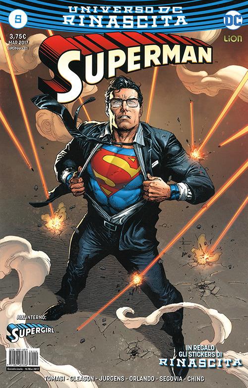 Rinascita. Superman. Vol. 5 - copertina