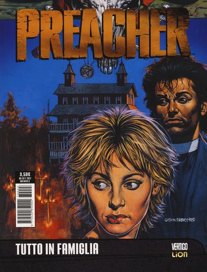 Preacher. Vol. 3: Tutto in famiglia. - Garth Ennis,Steve Dillon - copertina