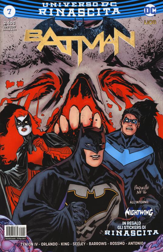 Rinascita. Batman. Vol. 7 - copertina