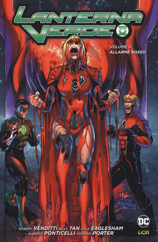 Allarme rosso. Lanterna verde. Vol. 5 - copertina