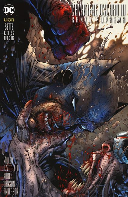 Batman DK III. Razza suprema. Variant A. Vol. 7 - Frank Miller,Brian Azzarello,Andy Kubert - copertina