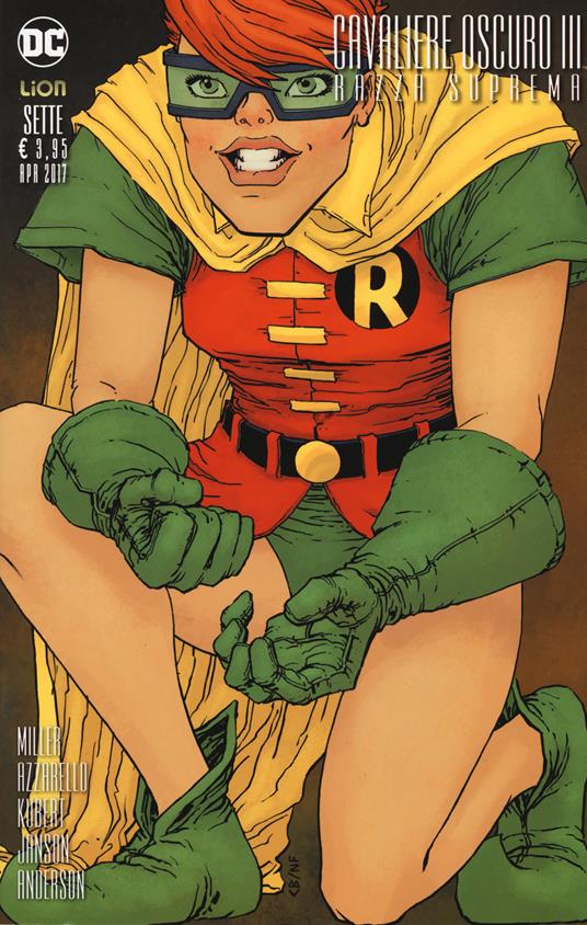 Batman DK III. Razza suprema. Variant B. Vol. 7 - Frank Miller,Brian Azzarello,Andy Kubert - copertina