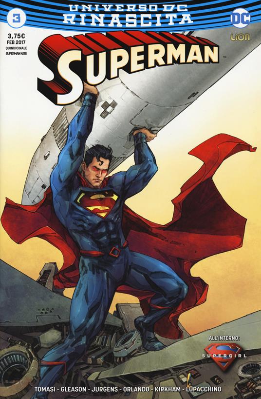 Rinascita. Superman. Ultra variant. Vol. 3 - copertina