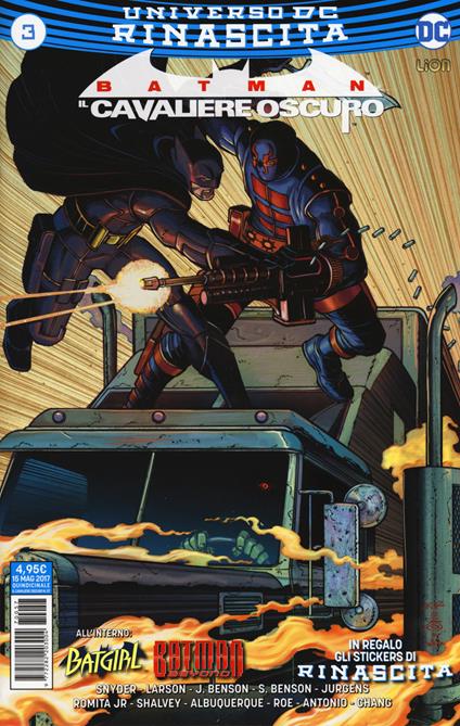 Rinascita. Batman. Il cavaliere oscuro. Con Adesivi. Vol. 3 - copertina