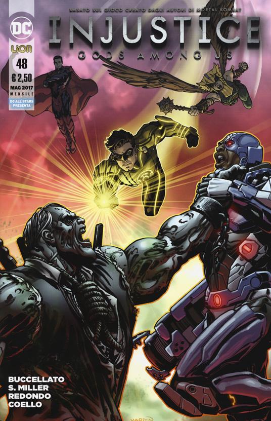 Injustice. Gods among us. Vol. 48 - Brian Buccellato,Mike Miller,Bruno Redondo - copertina