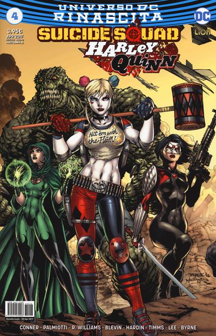 Rinascita. Suicide Squad. Harley Quinn. Vol. 4 - copertina