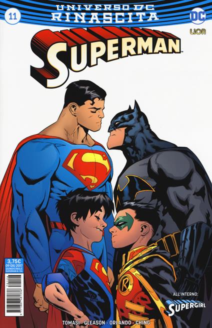 Rinascita. Superman. Vol. 11 - Peter J. Tomasi,Steve Orlando - copertina