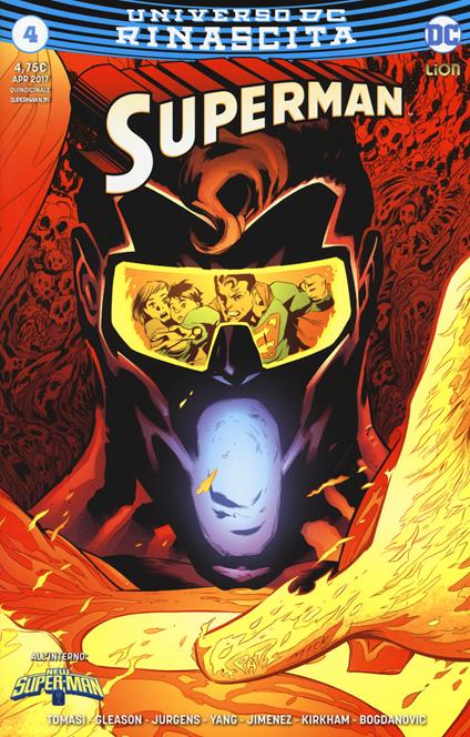 Rinascita. Superman. Vol. 4 - copertina