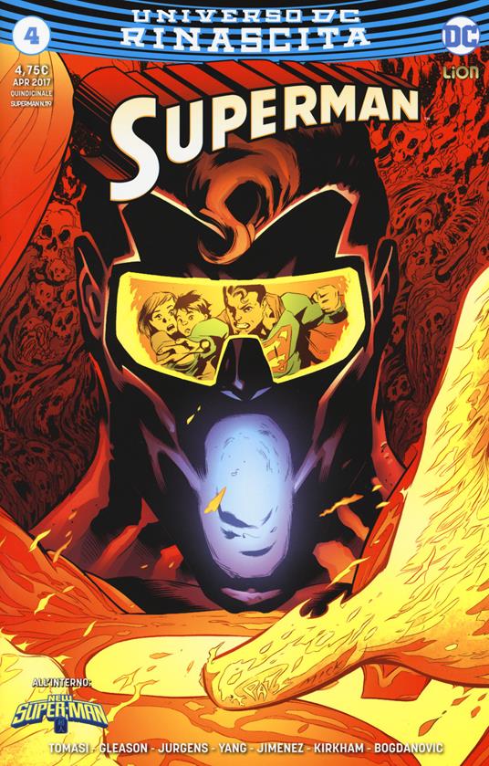Rinascita. Superman. Vol. 4 - copertina