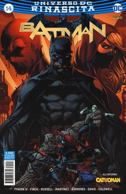 Rinascita. Batman. Vol. 14 - copertina