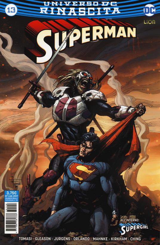 Rinascita. Superman. Vol. 13 - copertina