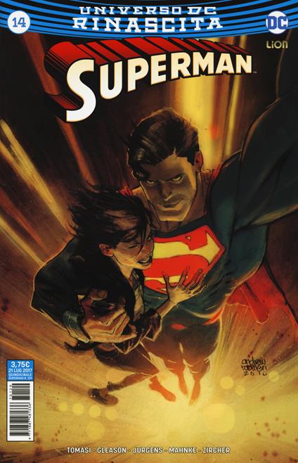Superman. Vol. 14 - Peter J. Tomasi,Patrick Gleason,Dan Jurgens - copertina