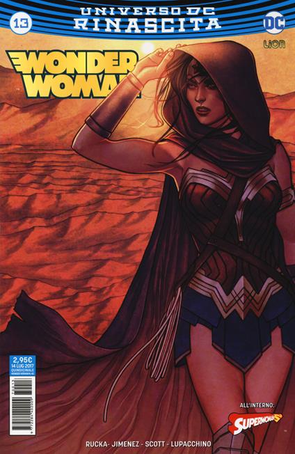 Rinascita. Wonder Woman. Vol. 13 - copertina