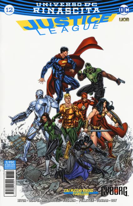 Rinascita. Justice League. Vol. 12 - copertina
