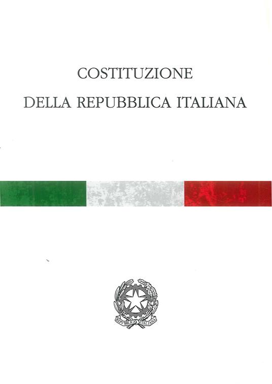 La Costituzione della Repubblica italiana - copertina