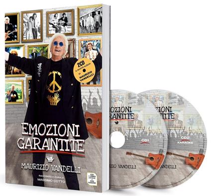 Emozioni Garantite (2 CD + Libro) - Libro + CD Audio di Maurizio Vandelli