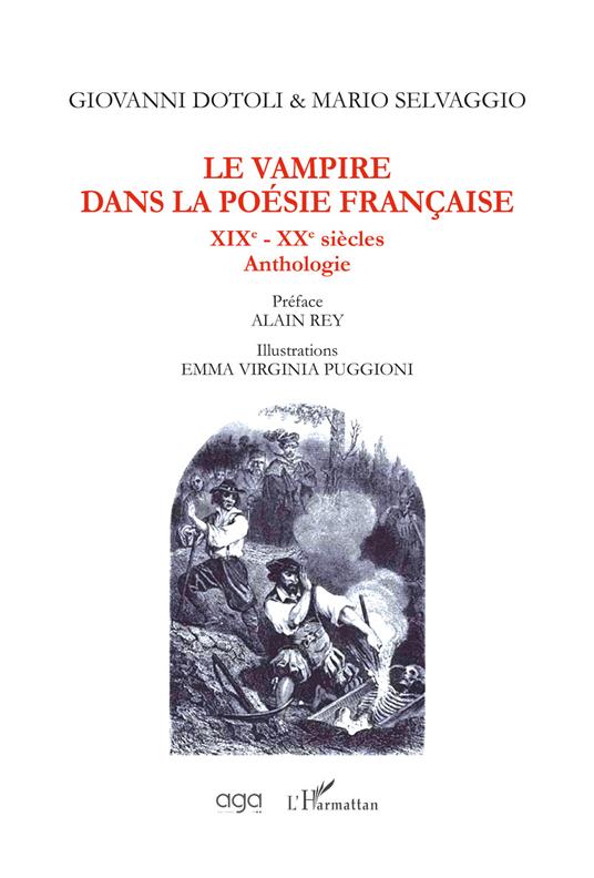 Le vampire dans la poésie française XIXe - XXe siècles - copertina