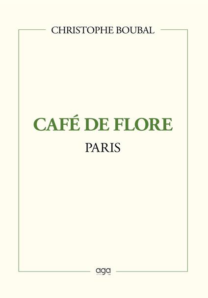 Café de flore - Christophe Bouval - copertina