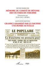 Mémoire du comité de défense des victimes du fascism