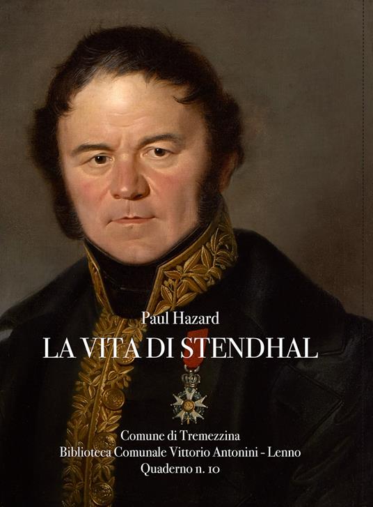La vita di Stendhal - Paul Hazard - copertina