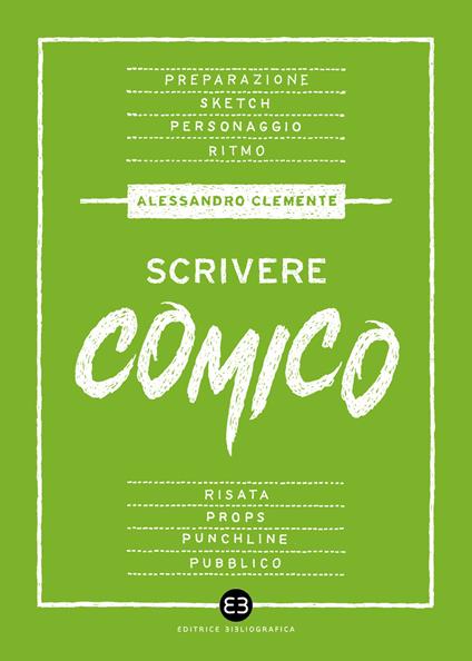 Scrivere comico - Alessandro Clemente - copertina