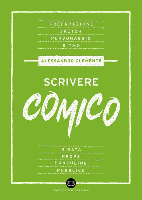 Scrivere comico - Alessandro Clemente - copertina