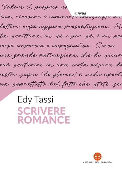 Scrivere romance - Edy Tassi - copertina