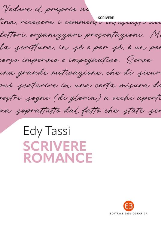 Scrivere romance - Edy Tassi - copertina