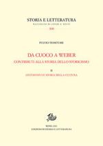 Da Cuoco a Weber. Contributi alla storia dello storicismo. Vol. 2: Historismus e storia della cultura.