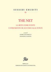 The net. La rete come fonte e strumento di accesso alle fonti - copertina