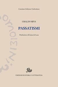 Passatismi - Ubaldo Riva - copertina