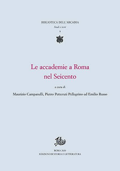Le accademie a Roma nel Seicento - copertina