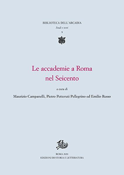Le accademie a Roma nel Seicento - copertina