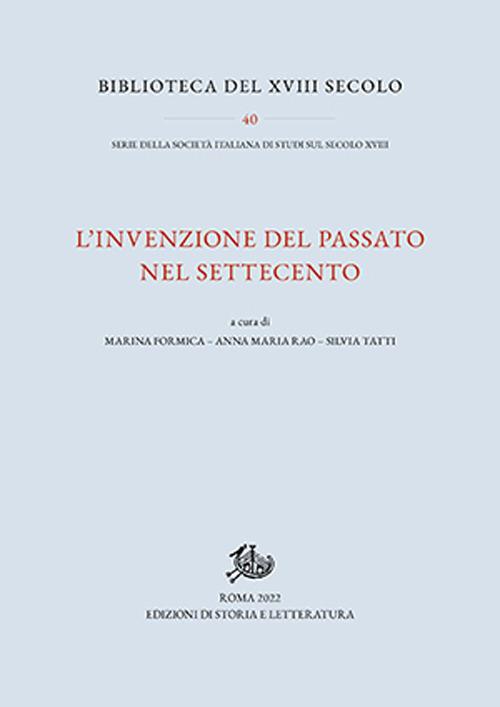 L'invenzione del passato nel Settecento - copertina