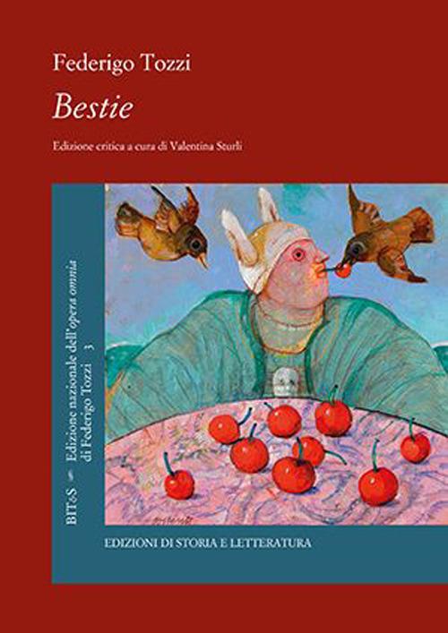 Bestie - Federigo Tozzi - copertina
