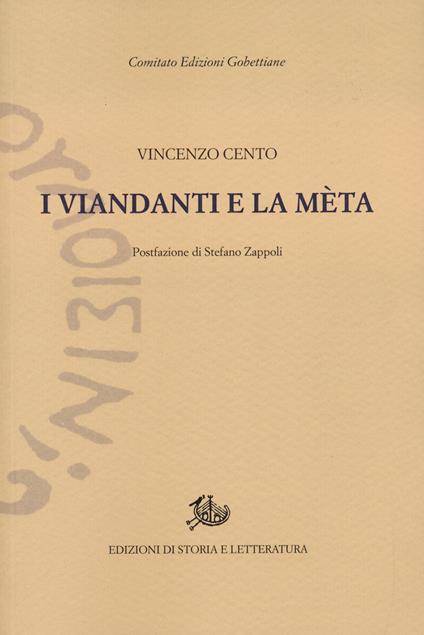I viandanti e la meta - Vincenzo Cento - copertina