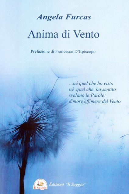 Anima di venti - Angela Furcas - copertina
