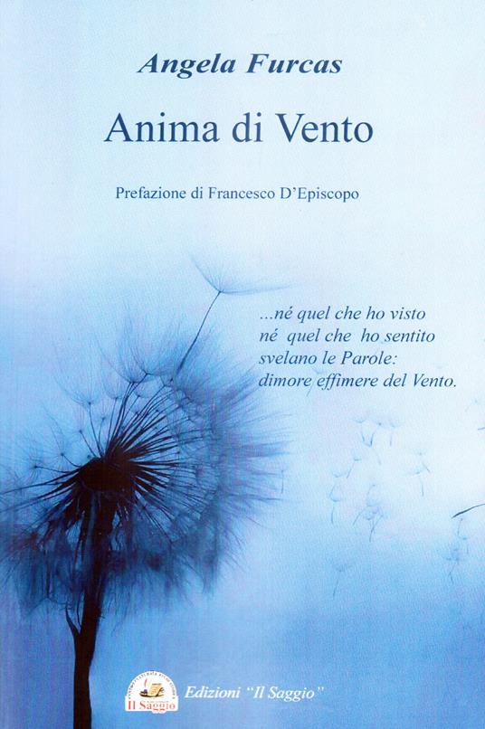 Anima di venti - Angela Furcas - copertina