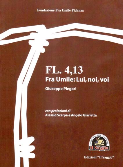 Fl 4,13. Fra umile: lui, noi, voi - Giuseppe Piegari - copertina