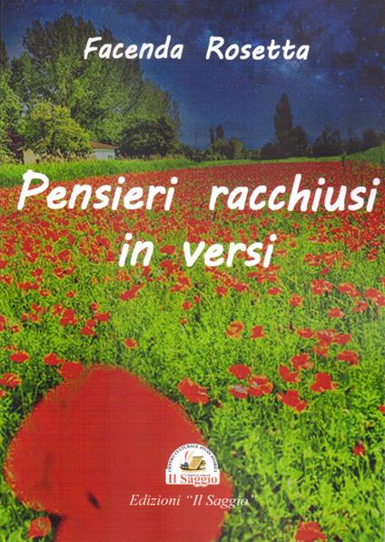 Pensieri racchiusi in versi - Rosetta Facenda - copertina