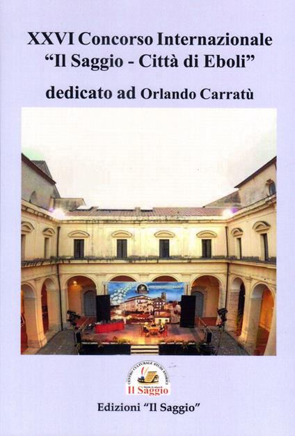 26º concorso internazionale «Il Saggio. Città di Eboli» - copertina